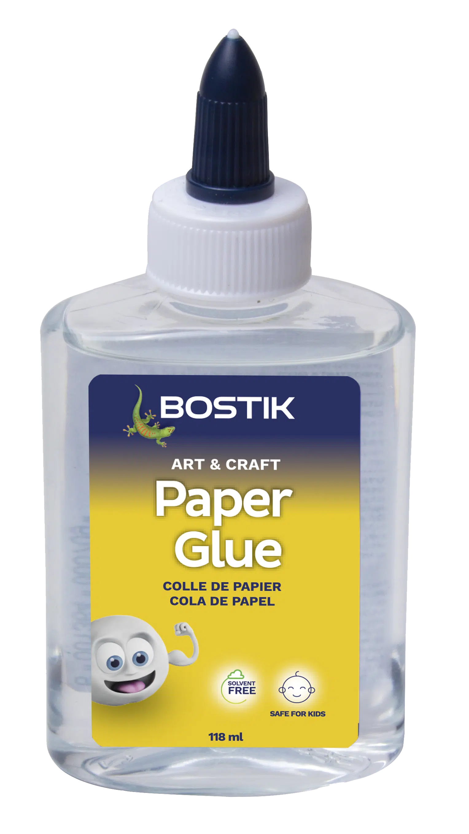 BOSTIK CLEAR PAPER GLUE 118ML | PNA